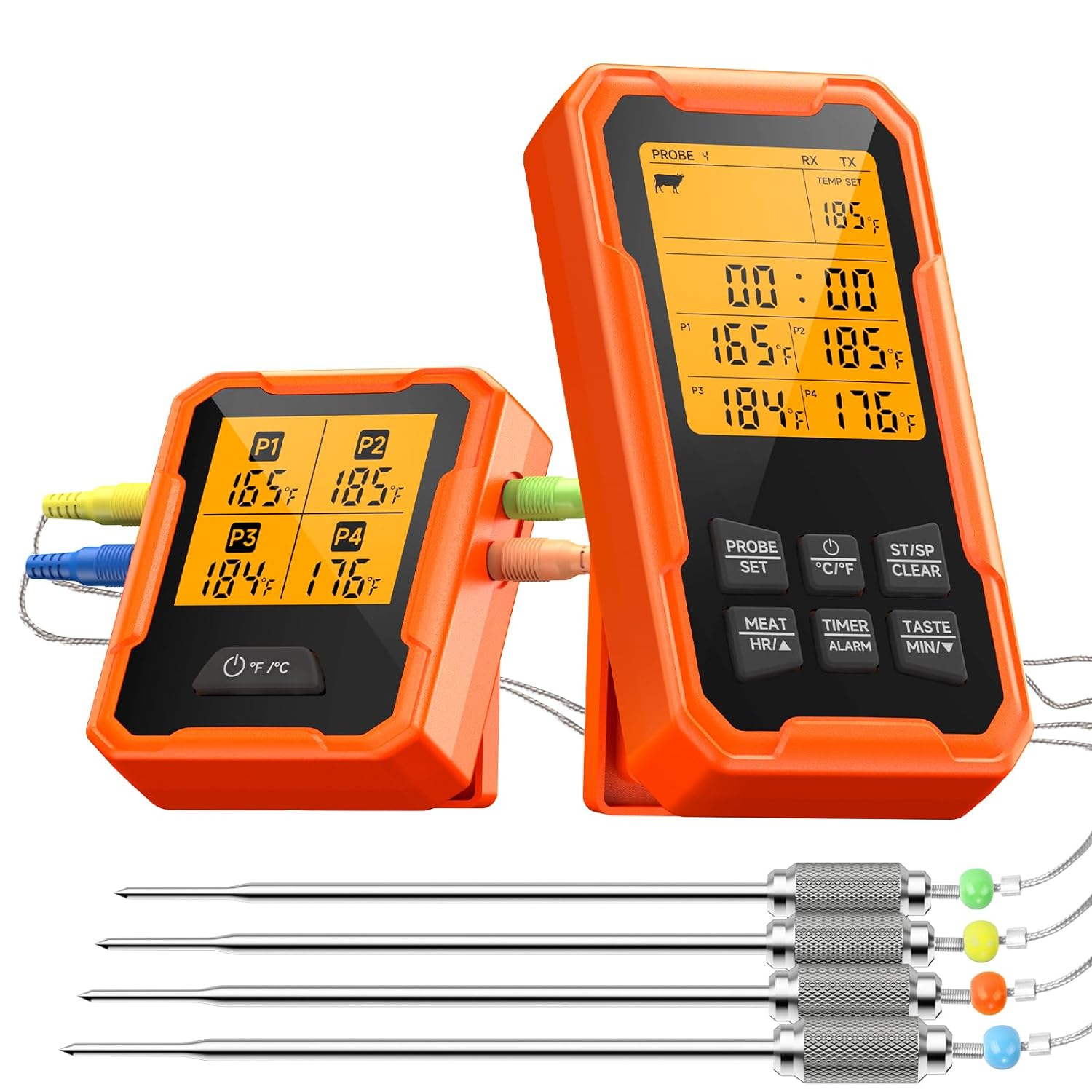 433 RF Connected Wireless Meat Thermometer