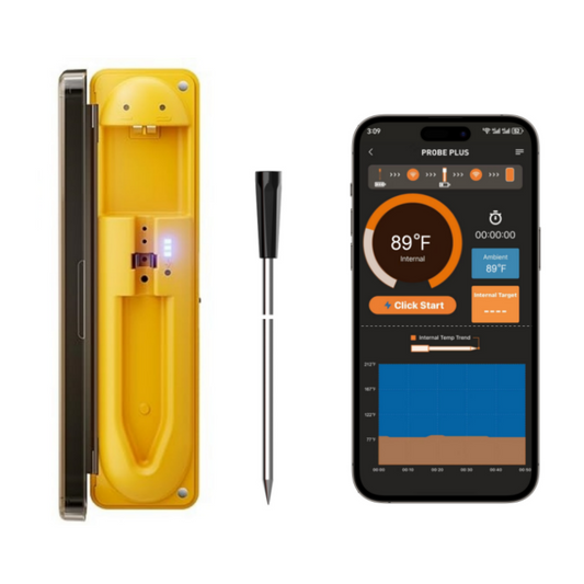 Finemold FM210 Wireless Meat Thermometer Bluetooth Digital Thermometers For Grill Oven
