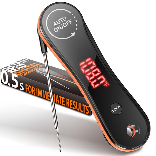 Finemold FM168 0.5s Fast Read Food Thermometer Meat Smoke Oven Grill Thermometers